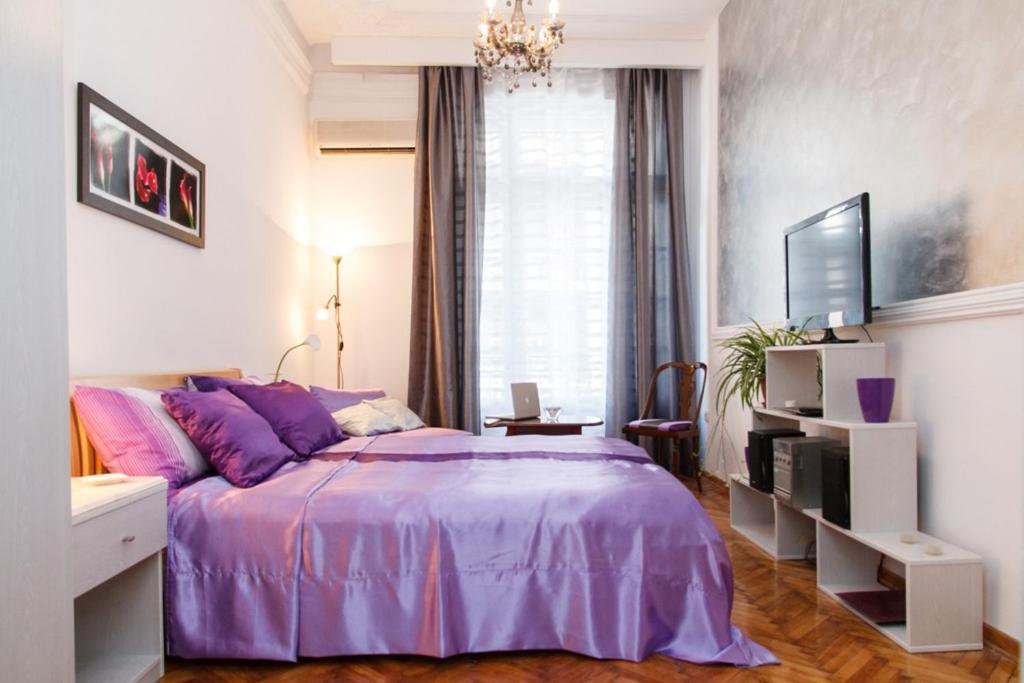 City Center Apartment With Balcony Beograd Eksteriør billede